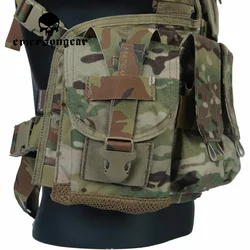 Emersongear para chaleco táctico RRV con bolsas GP para revistas, conjunto ligero de entrenamiento, combate, Airsoft, caza, senderismo, nailon