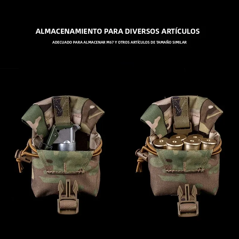 SINAIRSOFT bolsa táctica Frag MOLLE bolsa de herramientas multifunción bolsa de almacenamiento de cinturón accesorios de caza al aire libre - imagen 4
