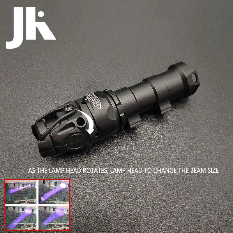 KIJI-K1-3 táctico K1, luz de explorador ajustable, iluminación de 850nm, K3, IR, linterna de Metal para arma de caza, K10, nuevo - imagen 5