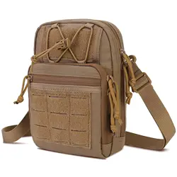 Bolsa táctica de cintura MOLLE para senderismo, caza, pesca y escalada