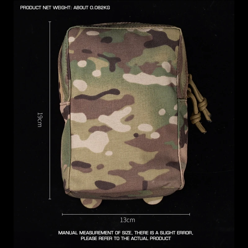 Bolsa GP liviana de nailon con orificio de drenaje, paquete de montaje Molle para equipos Molle - imagen 5