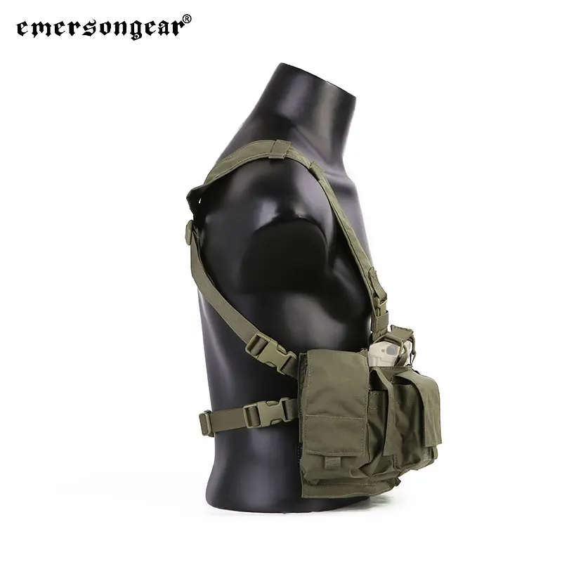 Emersongear para MF Style UW IV aparejo de pecho ligero MOLLE chaleco táctico de combate portador de placa protección al aire libre Airsoft caza - imagen 3