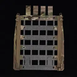 Panel trasero táctico MOLLE con cremallera – Ferro FCPC V5