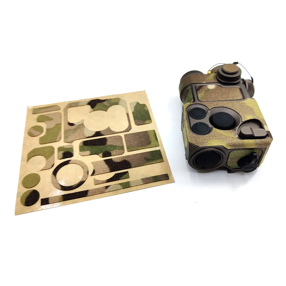 Dispositivo de pegatina láser Perst 4 táctica, envoltura de camuflaje para Perst-4, láser IR, accesorio de caza - imagen 3