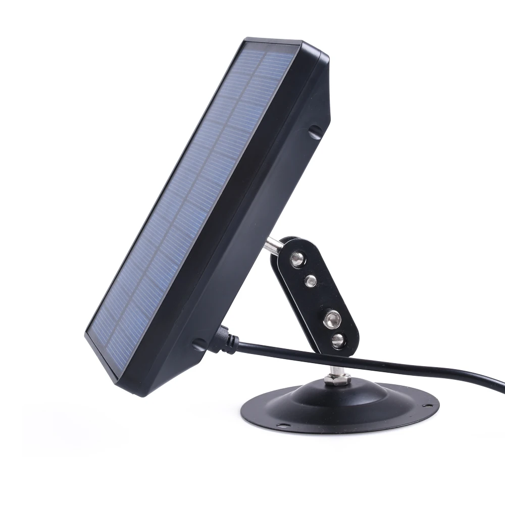 Panel Solar para cámaras de caza, cargador de batería de energía externa para cámara exterior Suntek Series HC300M HC550M HC350M HC550G HC700G - imagen 3