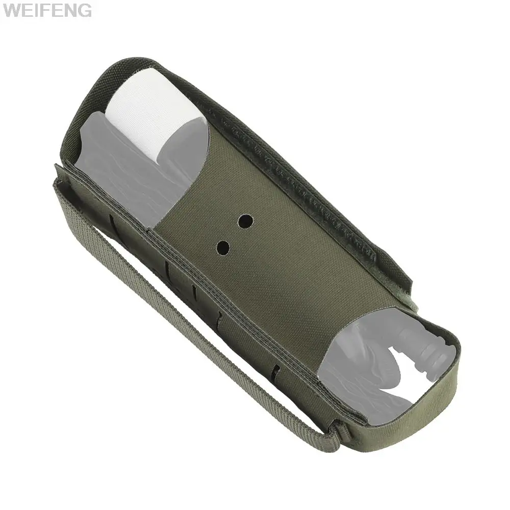 Bolsa de torniquete táctico, Kit de primeros auxilios Molle médico EDC, cinturón de cintura, bolsillo, soporte para linterna, accesorios militares de caza - imagen 4