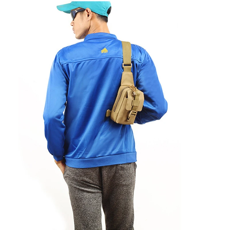 MiNi bolso táctico de hombro para hombre, riñonera aire libre - imagen 2