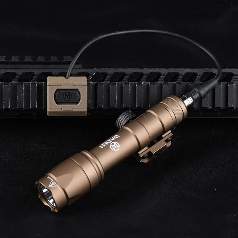 Sure Fire-linterna táctica M600C PortableScout, luz de Metal con interruptor Modbutton, luz de pistola Airsoft, linterna de Rifle de caza - imagen 3