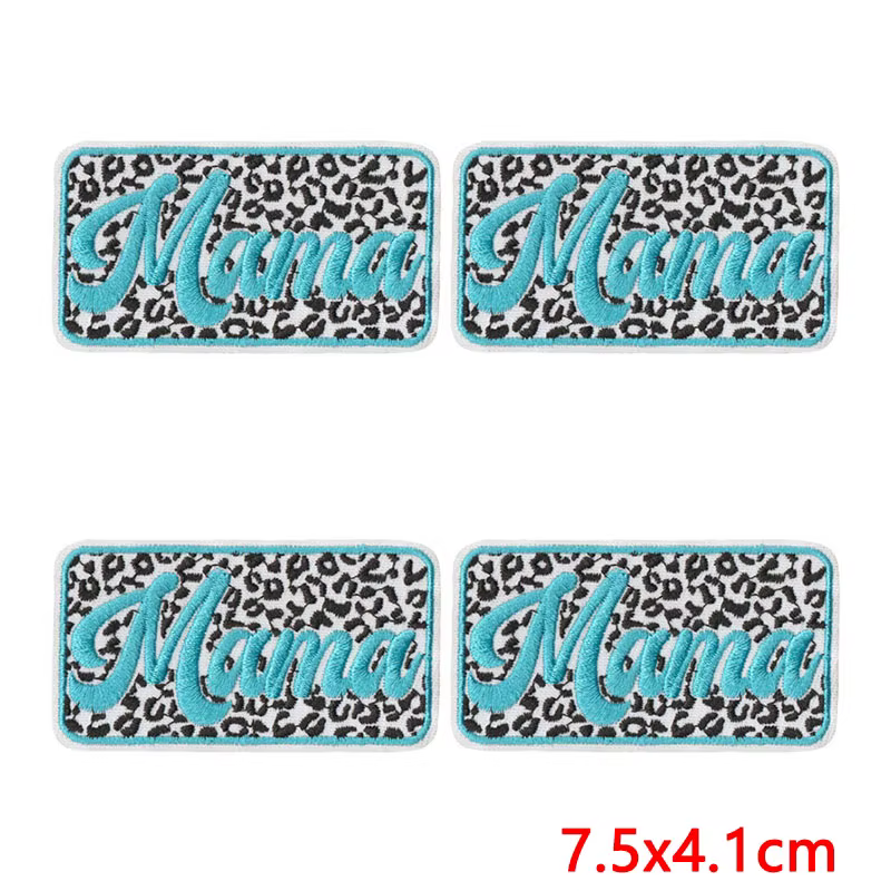 Parche táctico bordado vaquero leopardo rayo para ropa - imagen 2