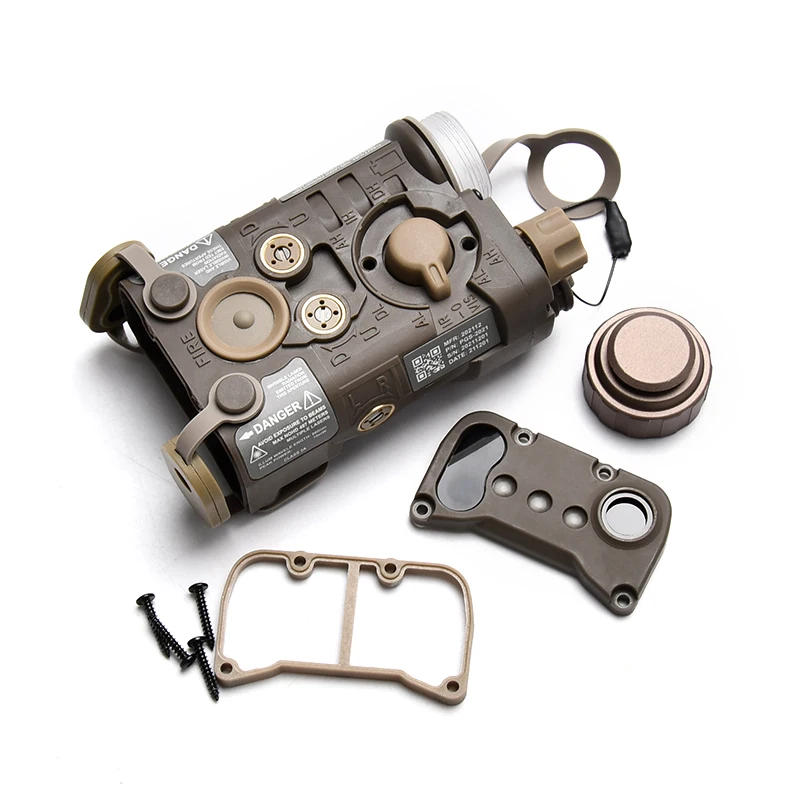 WADSN PEQ-15 DBAL-A2 MAWL C1 OGL NGAL indicador simulado versión sin función caja de batería láser modelo de juguete apto para riel Picatinny de 20MM - imagen 4