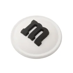 Parche táctico 3D en goma PVC luminoso letra M