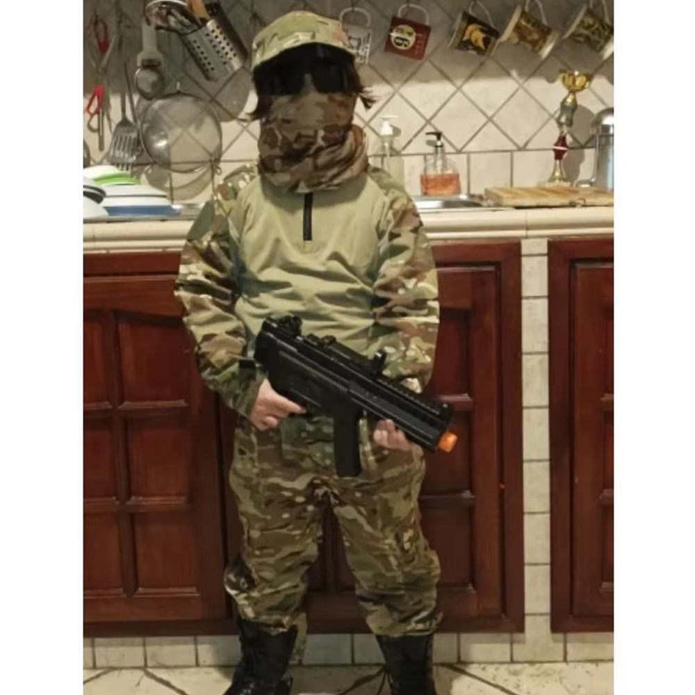 Uniforme Táctico Infantil para Actividades al Aire Libre – Camuflaje - imagen 5
