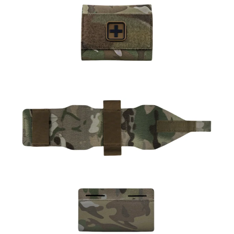 IFAK MOLLE botiquín EDC con torniquete y microtrauma para chaleco - imagen 5
