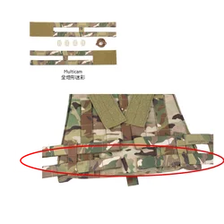Chaleco MOLLE MBAV Swimmer CUT táctico lateral