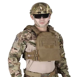 Chaleco táctico KZ MOLLE nailon 500D – Ligero y transpirable para airsoft