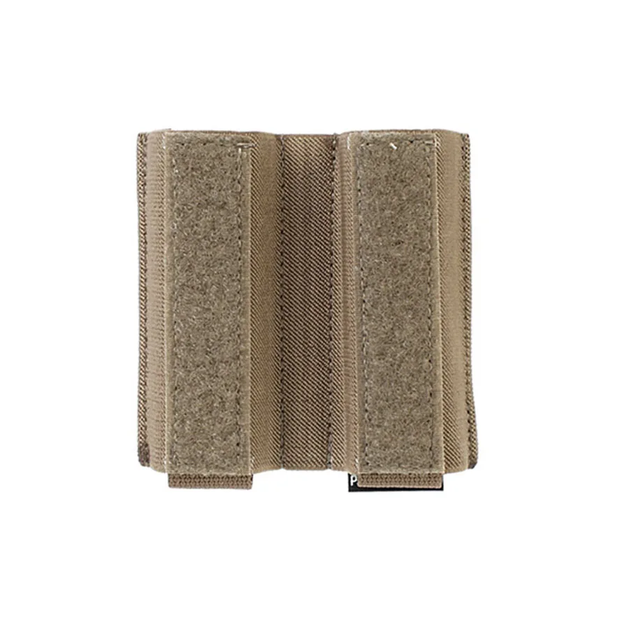 Chaleco táctico colgante en el pecho con fuerza elástica incorporada, bolsa doble para revistas de 9mm - imagen 2