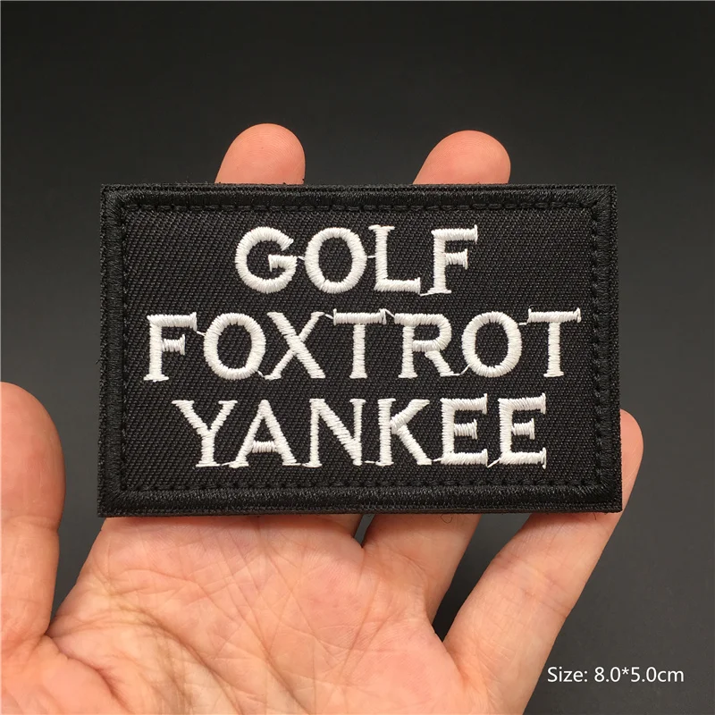 Parche bordado blanco y negro, apliques de planchado, suministros de costura, insignias decorativas para accesorios de ropa - imagen 5