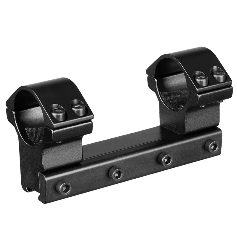 Soporte de anillos de alcance de 1 pulgada, mediano, 25,4 mm, 10 cm, para cola de milano de 11 mm - imagen 4