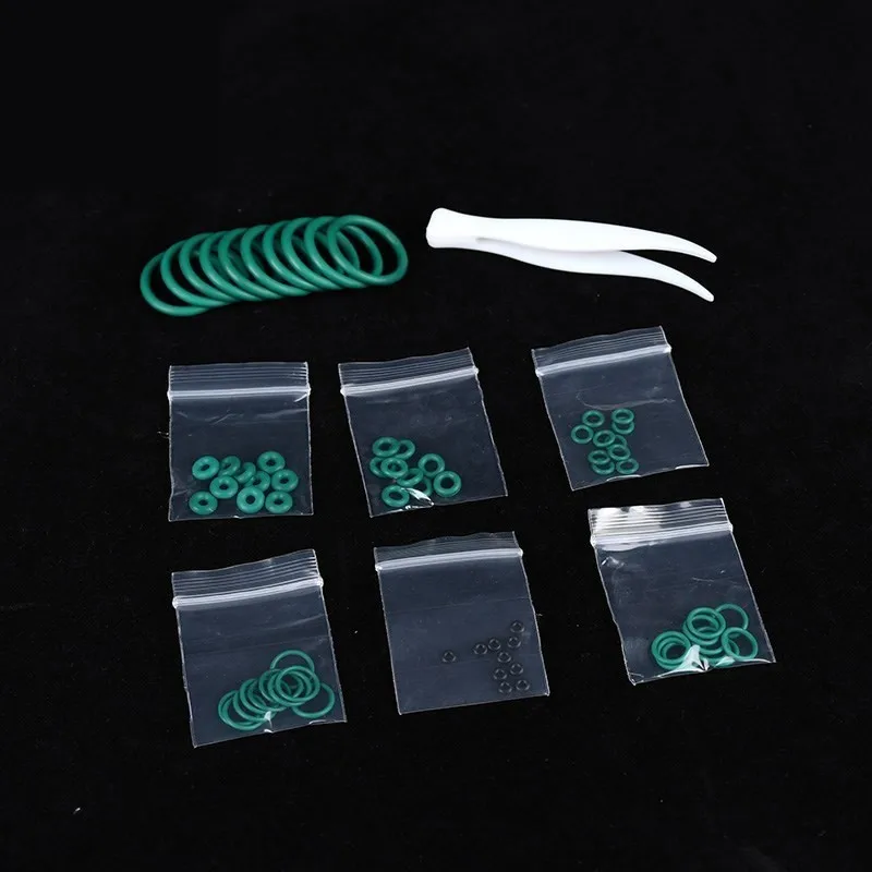 Juego de anillo de goma de flúor para GBB Marui TM Glock 17 G17 G17 verde de silicona plana junta de sello de pistola de aire - imagen 5