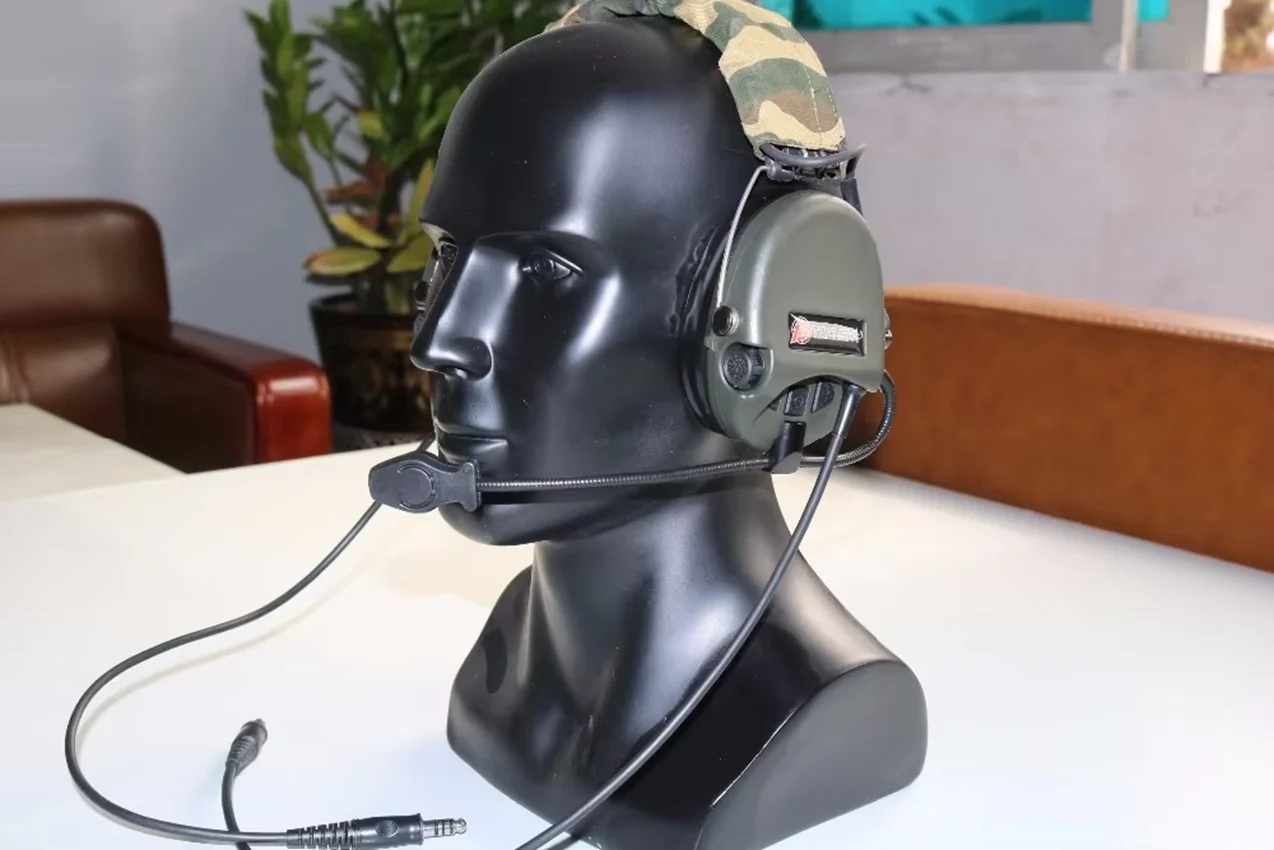 TS TAC-SKY-auriculares tácticos de comunicación Dual, auriculares SORDIN, protección auditiva para exteriores, auriculares con cancelación de ruido - imagen 4