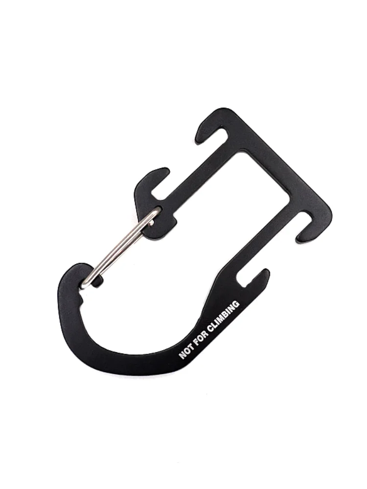 Gancho táctico Molle de aleación de aluminio, gancho táctico, gancho de expansión Molle, punto de montaje rápido, gancho elástico de liberación rápida - imagen 4