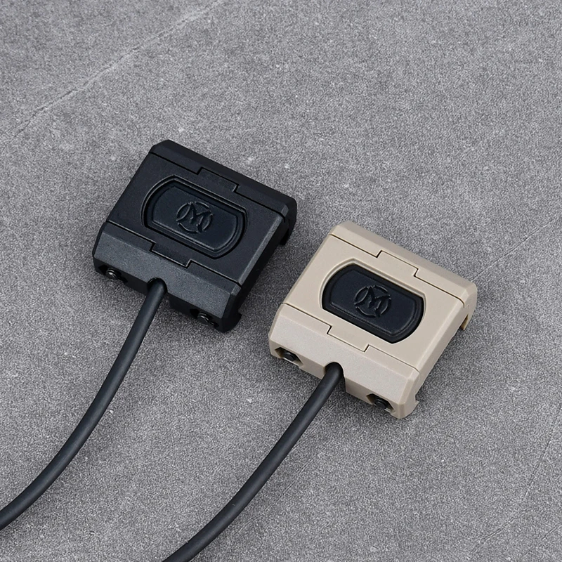 WADSN pistola de aire táctica para arma de caza, DBAL adecuado para riel de 20mm, 2,5mm/3,5mm/enchufe de Sourfire/enchufe de grúa, cola de ratón de control único - imagen 3