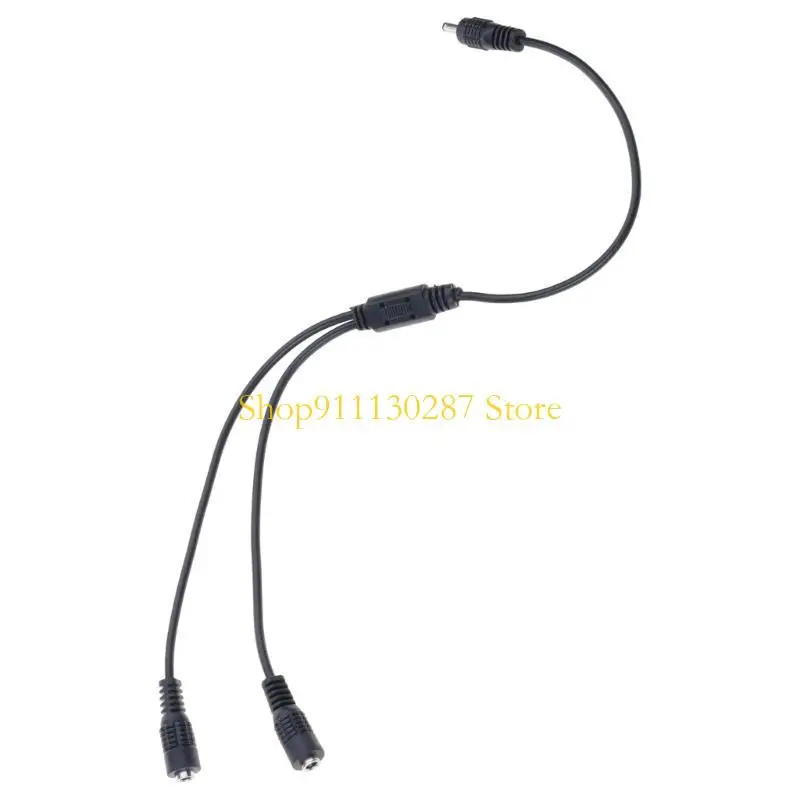 Cable divisor J1HC Y Cable extensión alimentación 3,5 mm 35 mm 1 macho a 2 35 - imagen 3