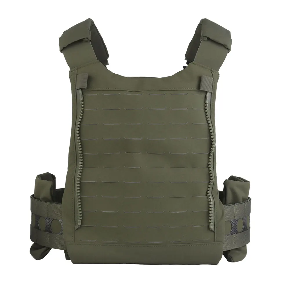 Chaleco táctico Ferro V5 FCPC, portador de placa de caza, Modular, de liberación rápida, portátil, Molle, Airsoft, entrenamiento, Triple bolsa para revistas, 556 - imagen 4
