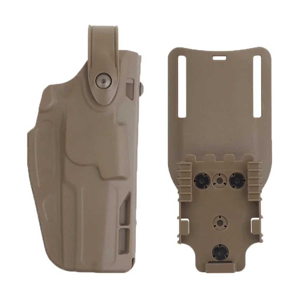 Funda de pistola táctica para P320 M17/M18, funda de caza de liberación rápida QLS, funda Airsoft para Paintball, cinturón de adaptación - imagen 3