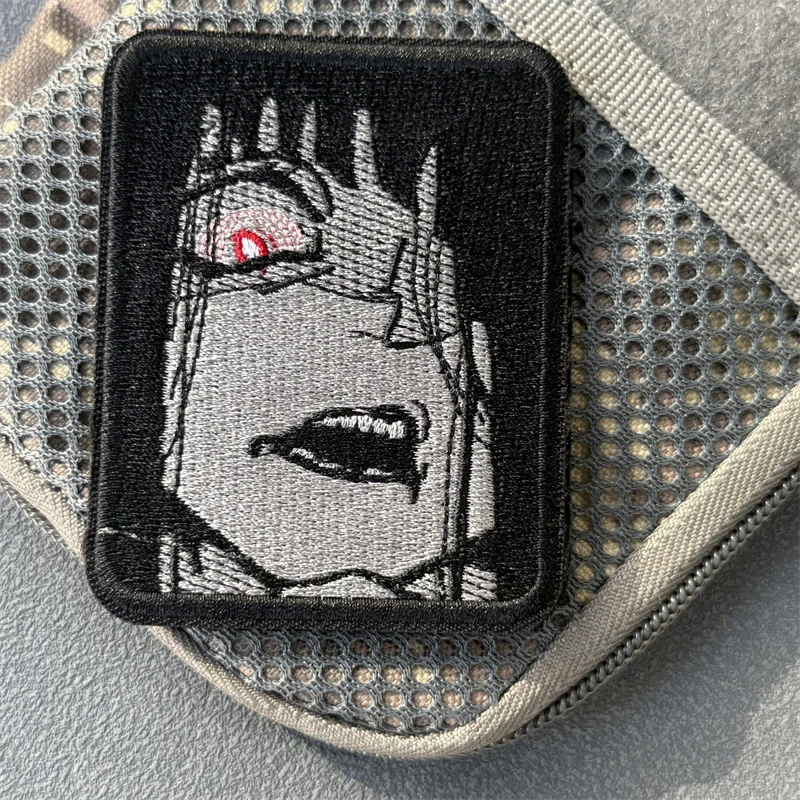 Parche táctico "ojo rojo", insignia bordada de moral militar, gancho y bucle, mochila, ropa, accesorios decorativos, pegatina, brazalete - imagen 5