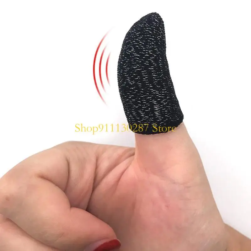 J1HC-funda para dedo para videojuegos, transpirable, para juegos móviles, pantalla táctil, cunas, móvil sensible - imagen 5