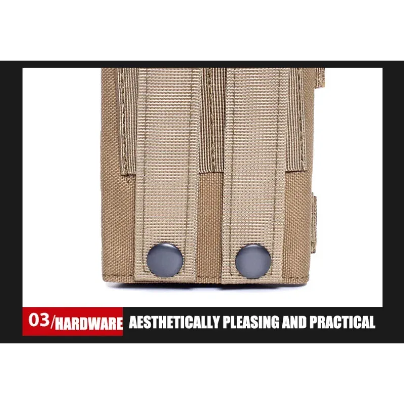 Funda para pistola táctica, funda para pistola con cinturón Molle para tiradores diestros M9 1911 Glock 17 19 22 23 31 32 34 35 - imagen 3