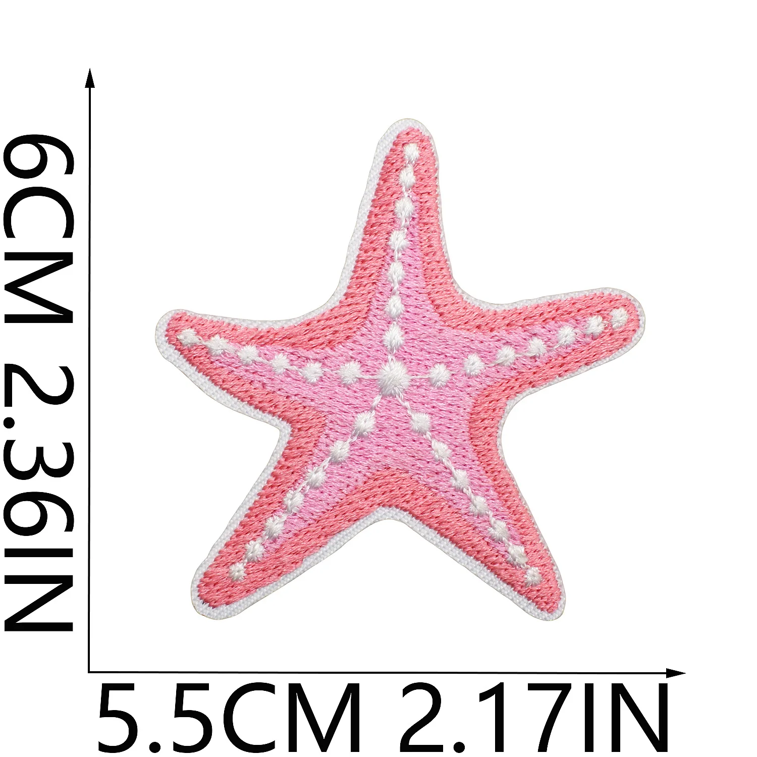 10 Uds. Parches bordados de criatura marina, parches para planchar para ropa DIY, parche de tiburón y delfín, parche de medusa, Concha y pulpo - imagen 3