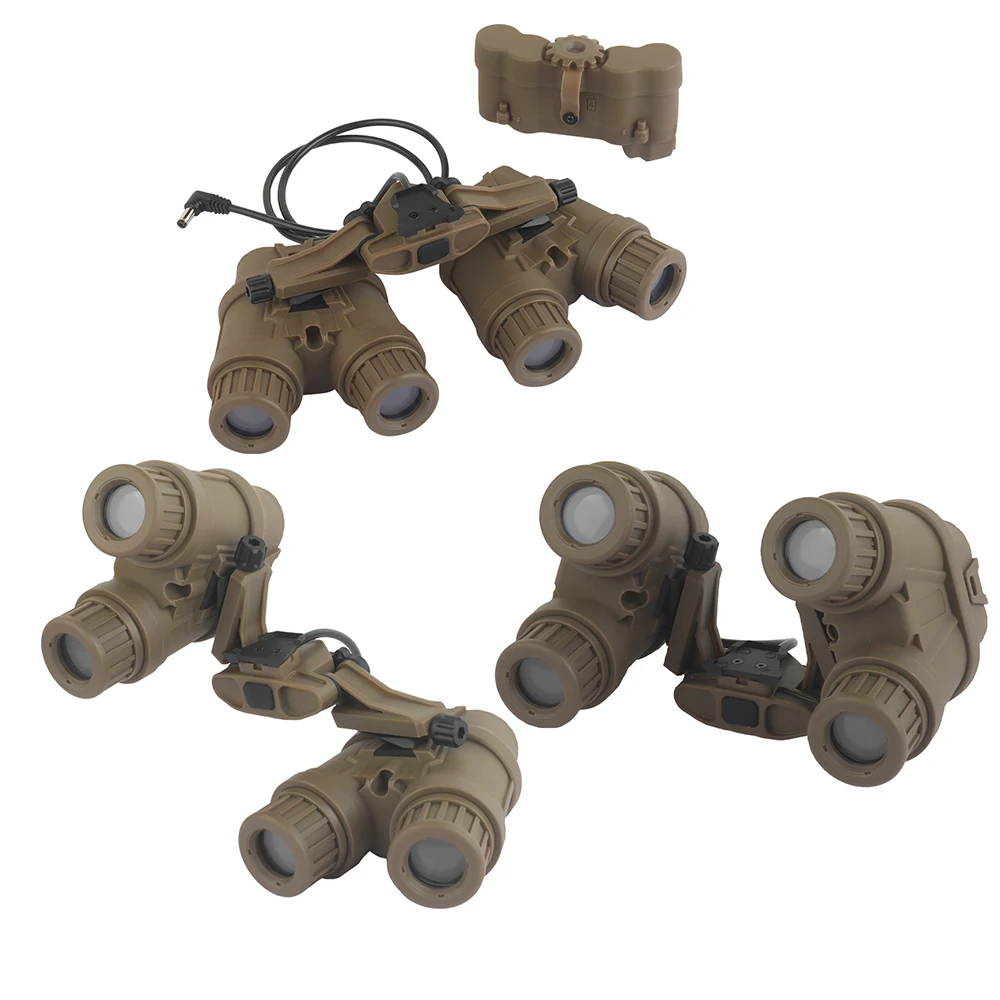 Nuevo casco táctico de juego CS para exteriores, GPNVG-18 de giro lateral, gafas de visión nocturna, modelo simulado NVG sin función - imagen 4