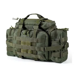 Riñonera táctica impermeable de nailon para acampar, senderismo, caza, pesca, funda para pistola, bolsa de combate Airsoft, bolsas para señuelos