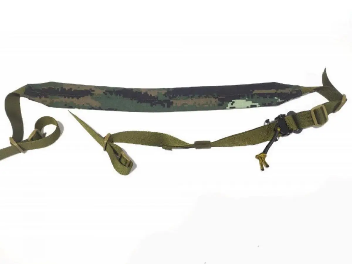 Tactica VTAC MK2 Eslinga ajustable de dos puntos Función de liberación rápida Correa de cuerda ATFG/Camuflaje estrellado - imagen 4