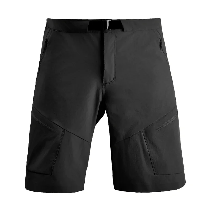 Pantalones cortos deportivos informales para hombre, pantalones cortos deportivos de secado rápido para correr, entrenamiento urbano, pantalones Cargo impermeables para acampar, ropa de gimnasio, pantalones cortos - imagen 4