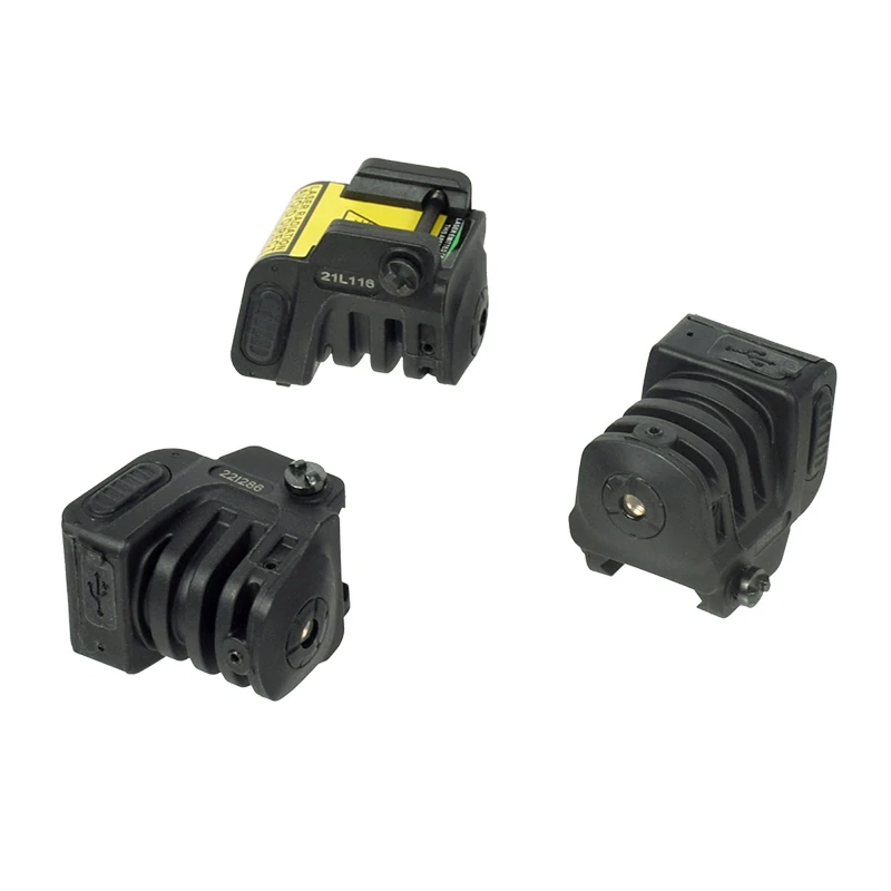 Mira láser de punto rojo, verde y azul, recargable por USB, Glock 17 19, Taurus G2C, pistola apta para riel Picatinny, puntero láser - imagen 2