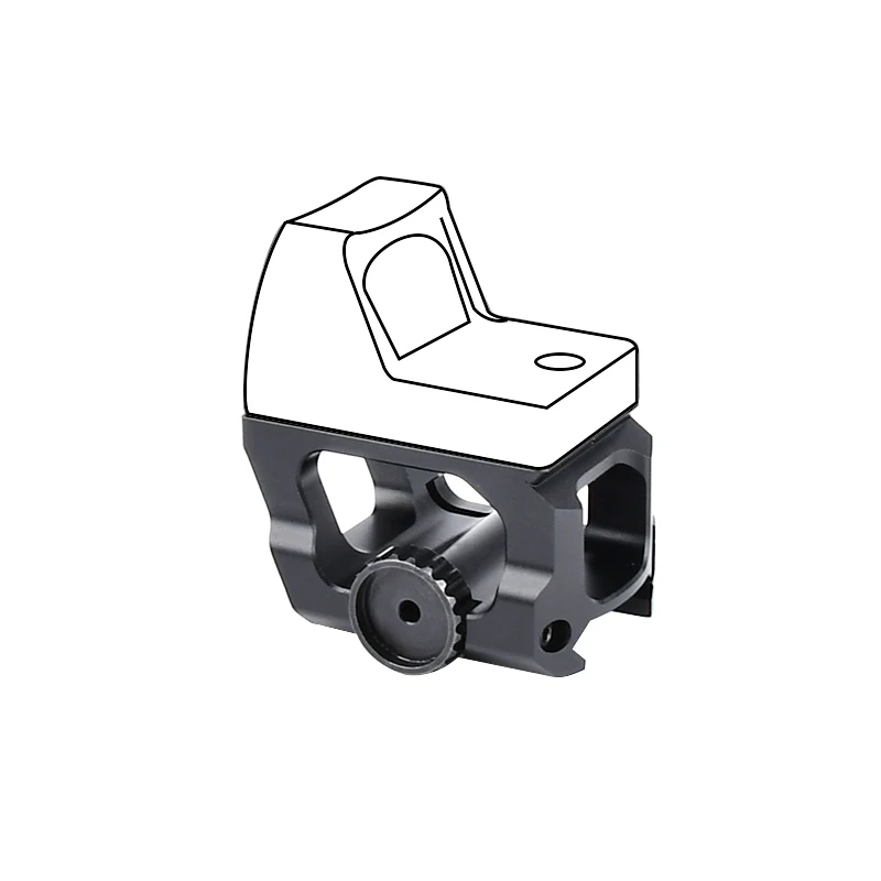 Montura de Mira táctica RMR LEAP 04 Metal Red Dot Sight Base Fit Picatinny Rail Airsoft Rifle de caza AR15 Weapon Riser Accessories - imagen 5