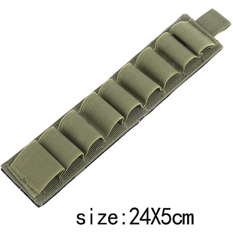 Estuche de munición para Rifle y escopeta, soporte de bala de carcasa, calibre 12, 6/9 rondas - imagen 5