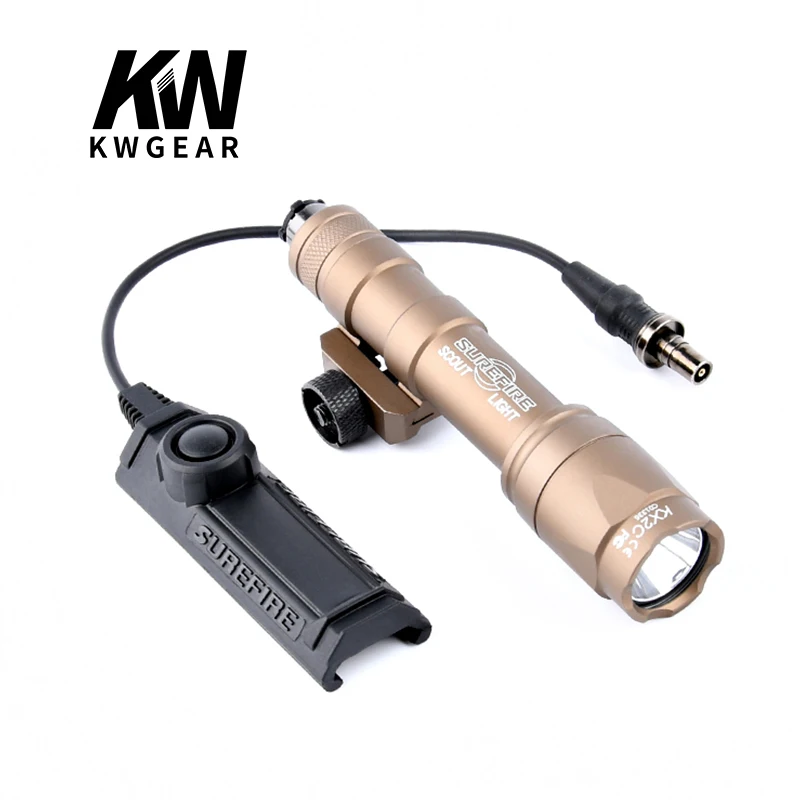 WADSN Surefire-linterna táctica de presión, interruptor remoto de doble función para M300, M600, M951, M952, interruptores de luz de arma de Rifle, AR15 - imagen 3
