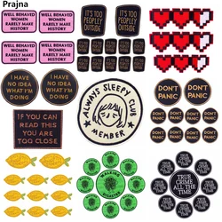 Parche táctico termoadhesivo letras bordadas estilo cómic para coser