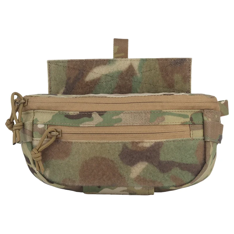 Plataforma de pierna caída compatible con MOLLE |   Sistema de expansión de chaleco de doble función |   Bolsa de utilidad para exteriores de liberación rápida - imagen 4