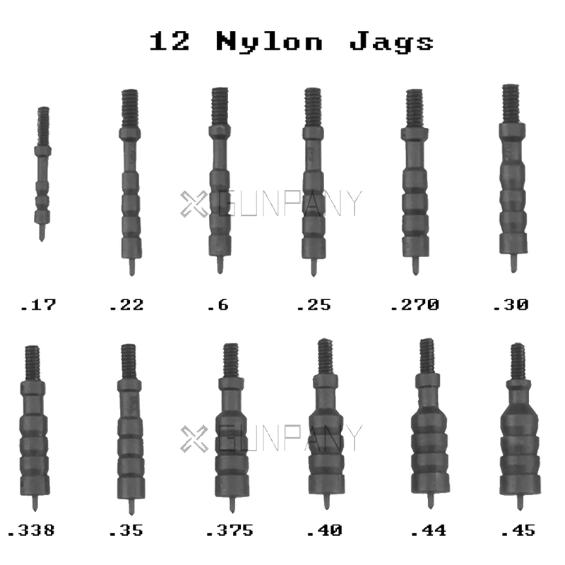 Kits de herramientas de mano universales para limpiador de pistola de caza, óptica vectorial, 62 Uds., Kit de limpieza de pistola con caja de herramientas, cepillo limpiador de pistola para Rifle - imagen 3