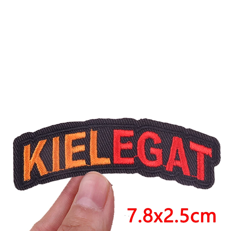 Parche bordado con emblema de Nederland Kielegat, parches para planchar para ropa, parche de Carnaval de Nederland, insignias para coser/planchar, novedad de 2026 - imagen 5