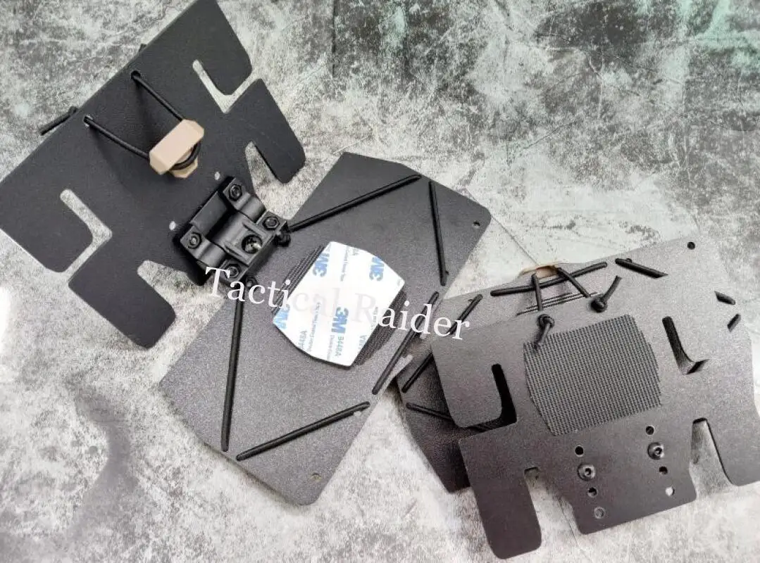 Tablero de navegación táctico Universal K-Board/soporte para teléfono de fibra de carbono chaleco soporte colgante para el pecho - imagen 5