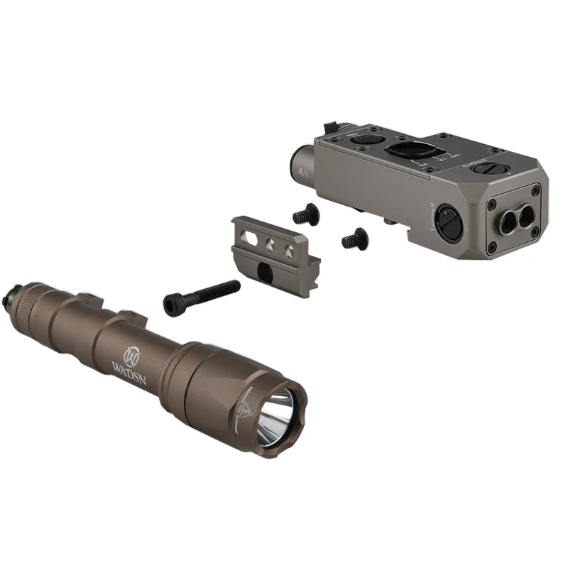 Metal CQBL todo Metal IR Pionter punto rojo puntería verde azul indicador Scout luz M300 M600 linterna Airsoft accesorio - imagen 3