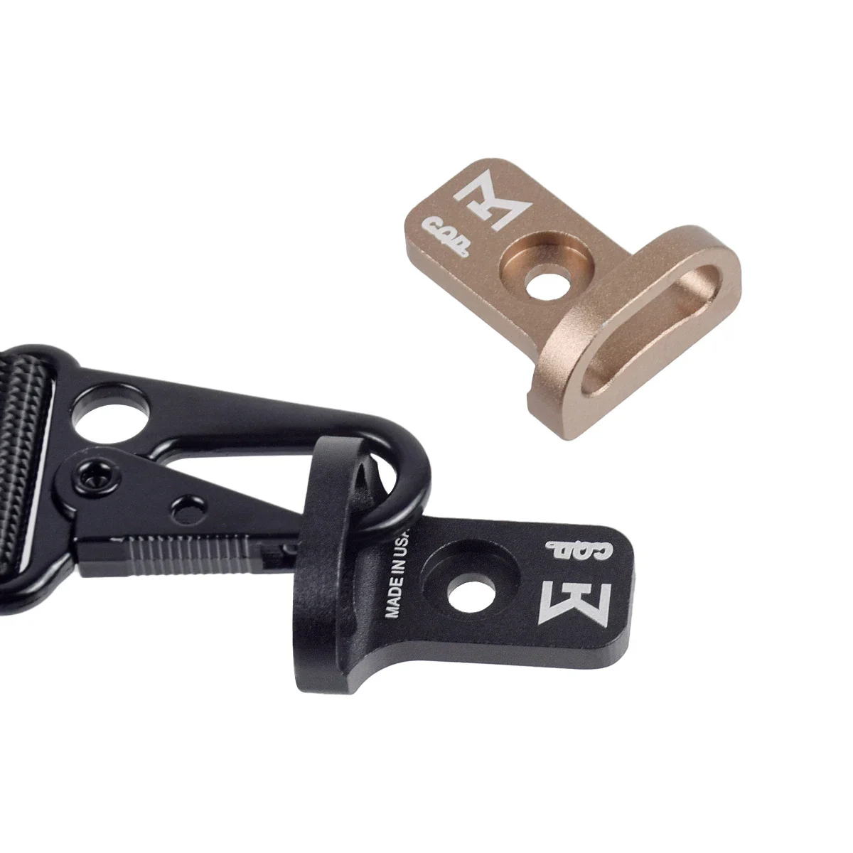 Correa de hombro táctica MLOK, montaje de eslinga CQB rápido, adaptador de montaje frontal CQD, herramienta Airsoft, pistola de caza, soporte de eslingas QD - imagen 3