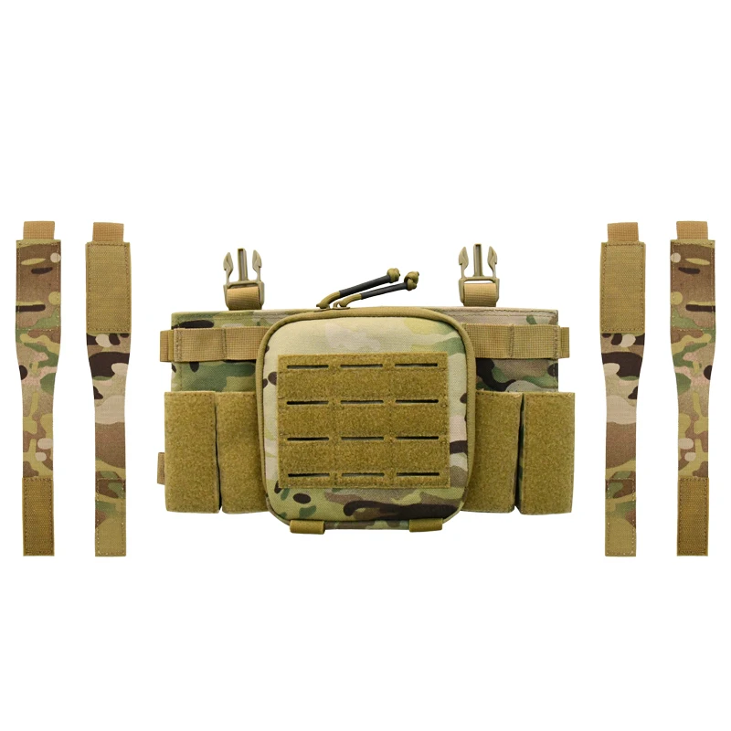 Chaleco táctico de nailon 1000D, Multicam de seguridad de combate, equipo para accesorios de caza al aire libre - imagen 5