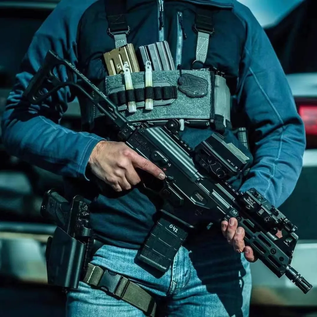 T.REX-chaleco táctico Simple para colgar en el pecho, súper táctico - imagen 3